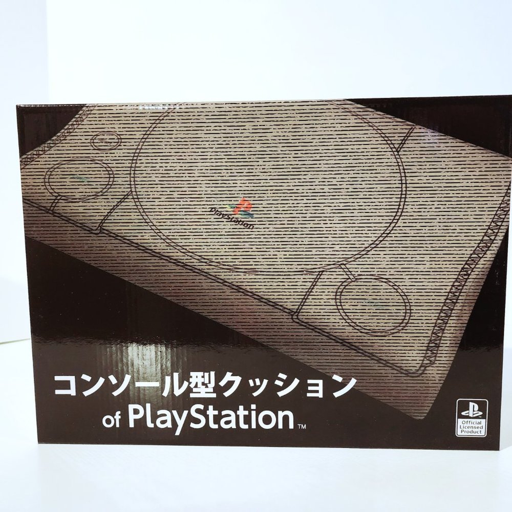 Sony PlayStation Console Memory Foam Cushion/Pillow Japan Exclusive